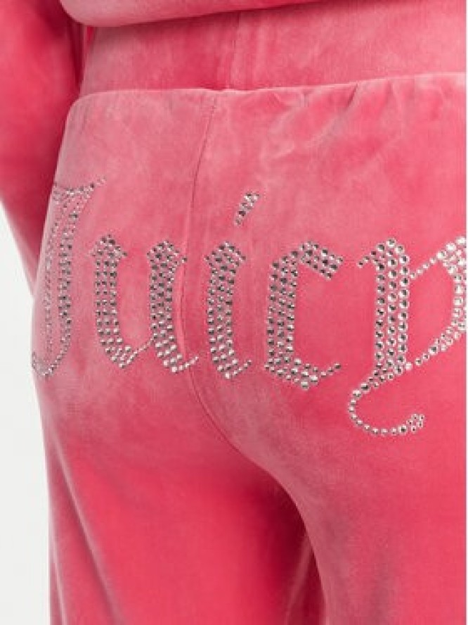 Juicy Couture Spodnie dresowe Christine JCWBJ125304 Różowy Flared Leg