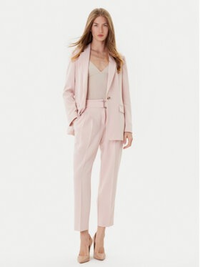 BOSS Marynarka Jocaluah 50490053 Różowy Regular Fit