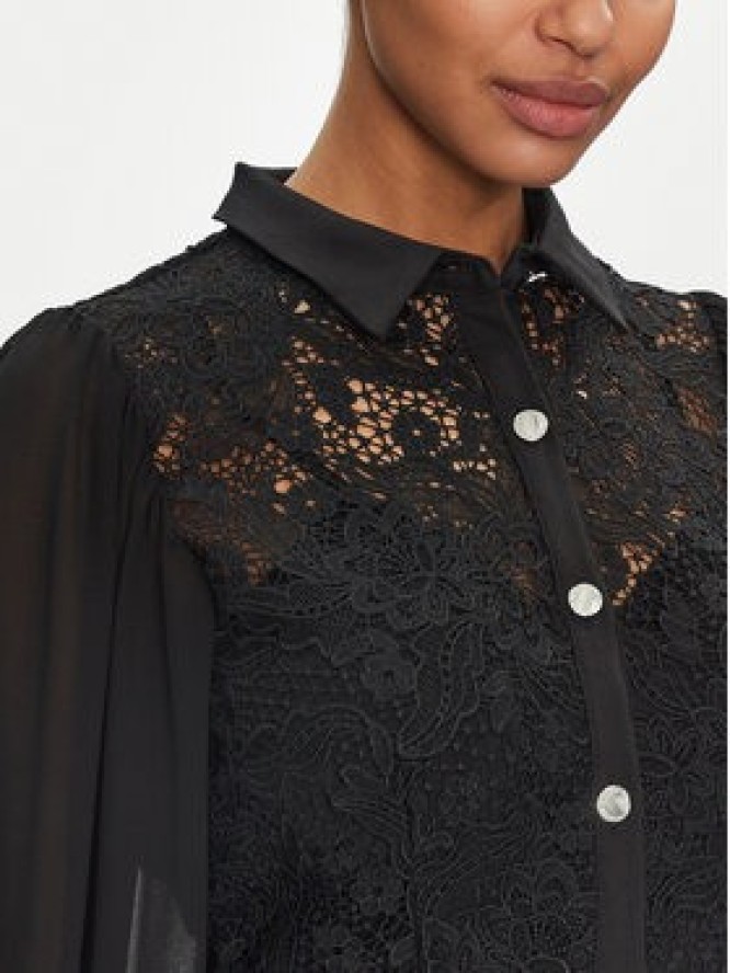 Morgan Sukienka codzienna 251-RISLO Czarny Regular Fit