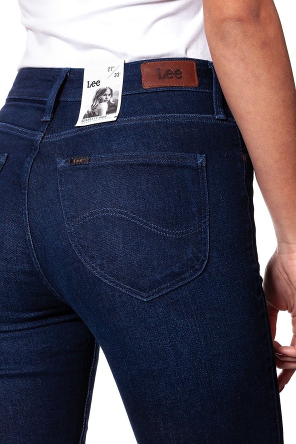 SPODNIE DAMSKIE LEE SCARLETT HIGH UBER BLUE L626RJZP 112114340