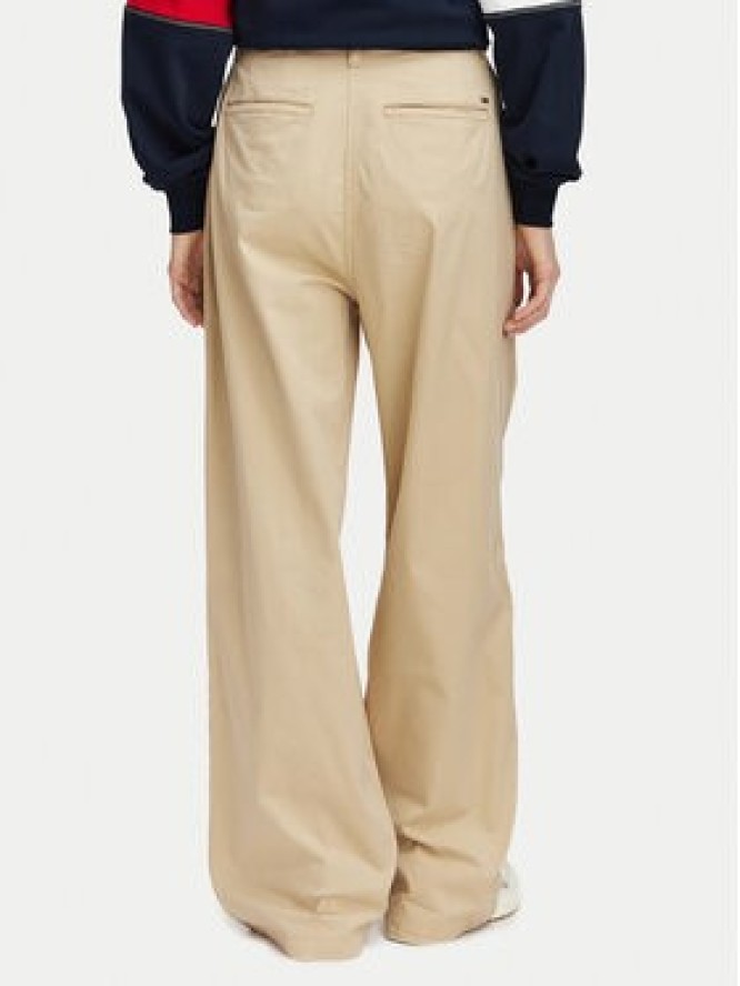 Tommy Jeans Spodnie materiałowe DW0DW21698 Beżowy Regular Fit