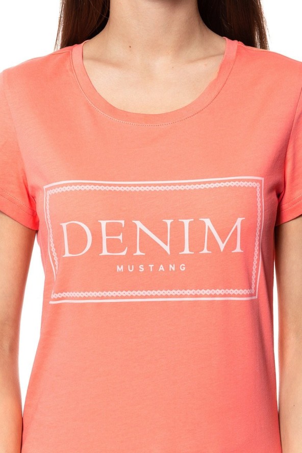 MUSTANG T SHIRT DAMSKI Alexia C Print 1009054 8139