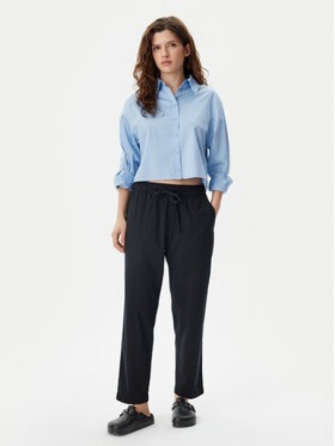 Gap Spodnie materiałowe 883883-05 Czarny Straight Leg