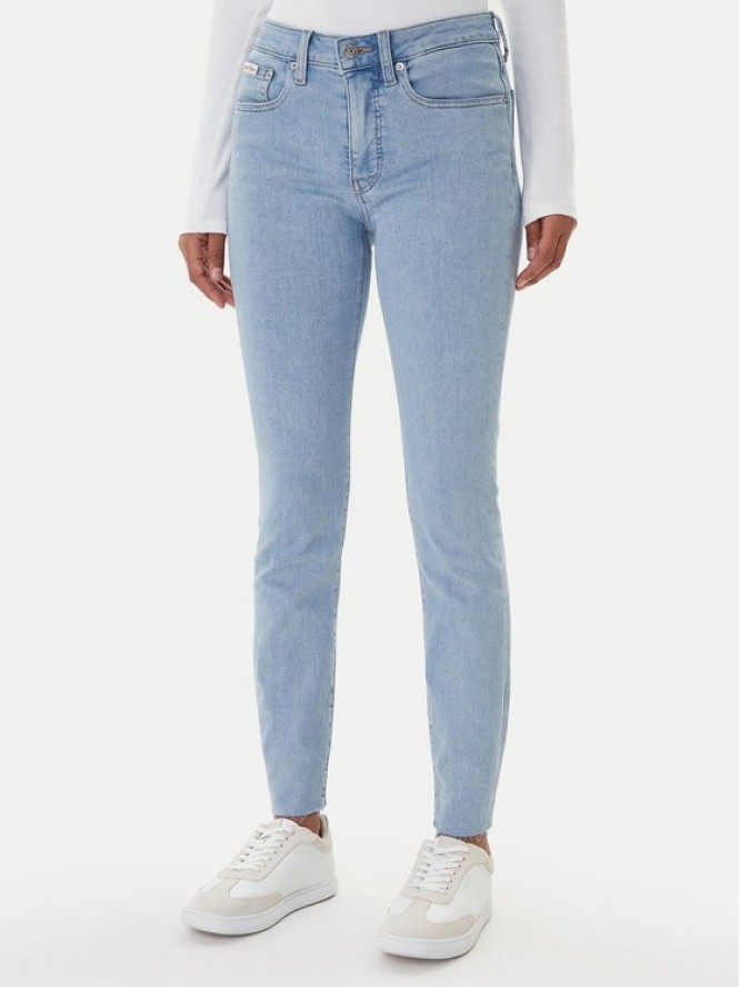 Calvin Klein Jeans Jeansy LV047E617G Niebieski Skinny Fit