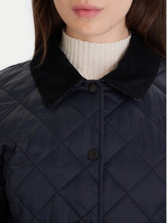 Barbour Kurtka przejściowa Deveron Quilted LQU1012NY71 Granatowy Regular Fit