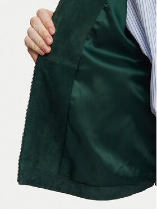 Weekend Max Mara Kurtka skórzana Zuppa 2625446011 Zielony Regular Fit