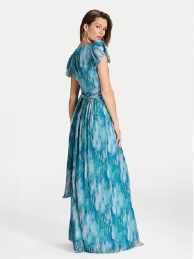 Swing Sukienka wieczorowa 5AI18000 Niebieski Regular Fit