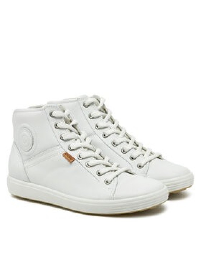 ECCO Sneakersy Soft 7 Ladies 430023 01007 Biały
