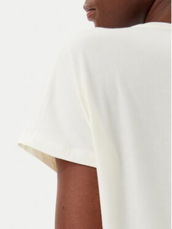 Liu Jo Sport T-Shirt TA5268 JS005 Écru Regular Fit