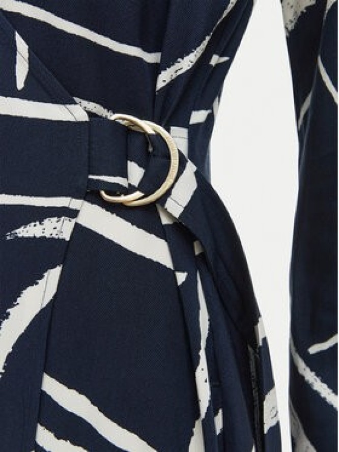 Tommy Hilfiger Sukienka codzienna WW0WW48934 Granatowy Relaxed Fit