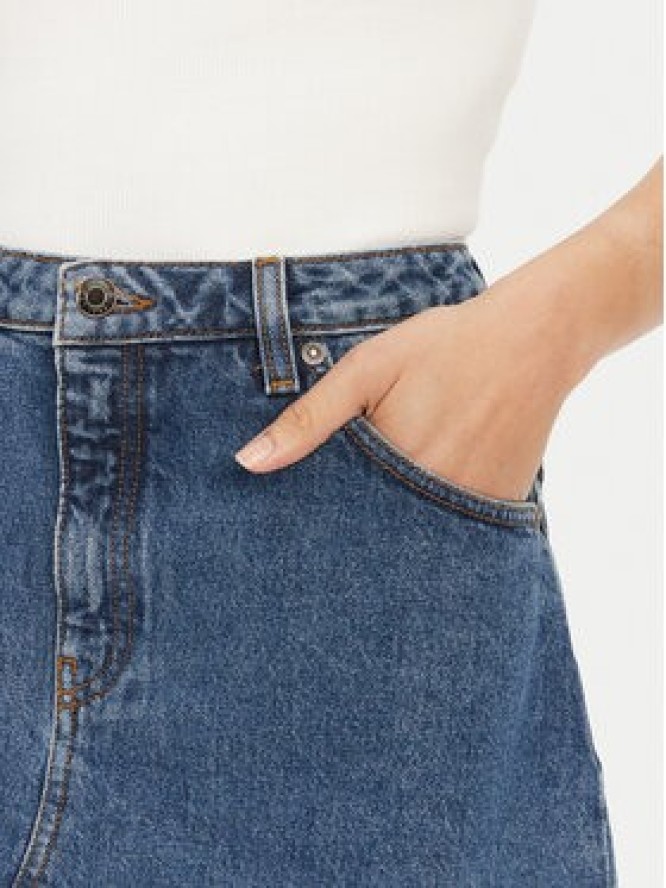 HUGO Spódnica jeansowa Getina_2 50539762 Niebieski Regular Fit