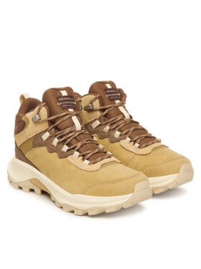 Merrell Trekkingi Speed Strike 2 Leather Mid Waterproof J038524 Żółty