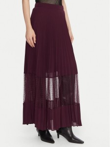 TWINSET Spódnica maxi 252TP2642 Fioletowy Regular Fit