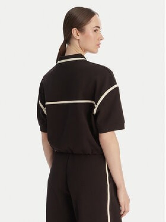 Guess Polo V6GP01 K2945 Brązowy Oversize