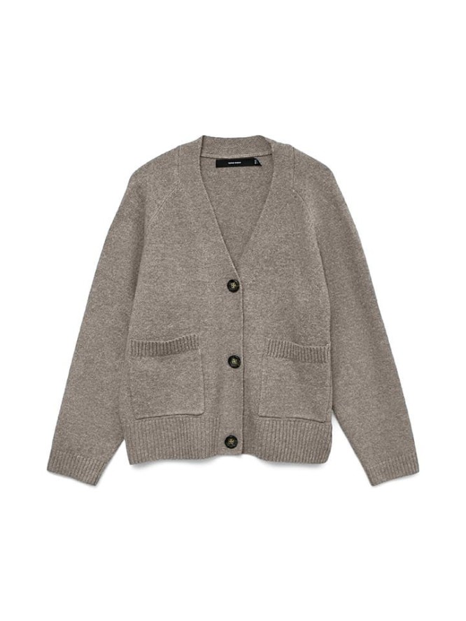 Vero Moda Kardigan w kolorze szarobrązowym rozmiar: XL