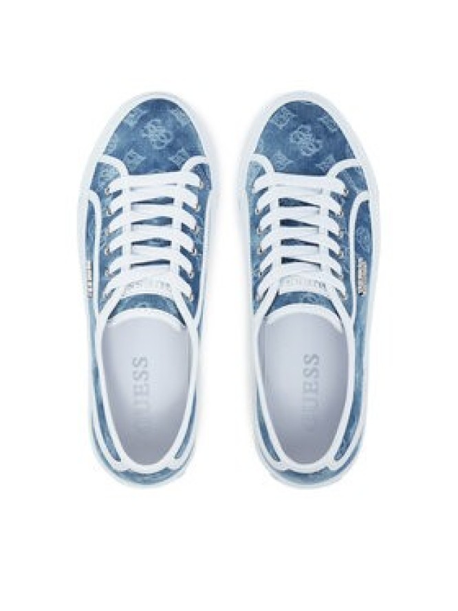 Guess Sneakersy FLJJX7 FAL12 Niebieski