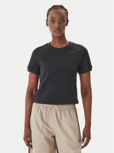 adidas T-Shirt Lace Cali KC8150 Czarny Regular Fit