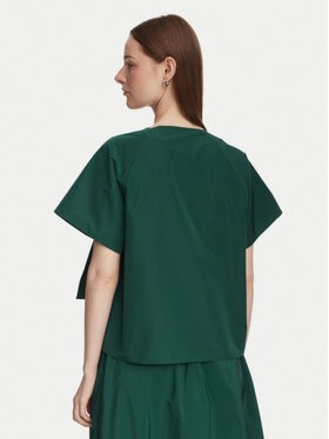 Weekend Max Mara Bluzka Recente 2625166071 Zielony ciemny Regular Fit
