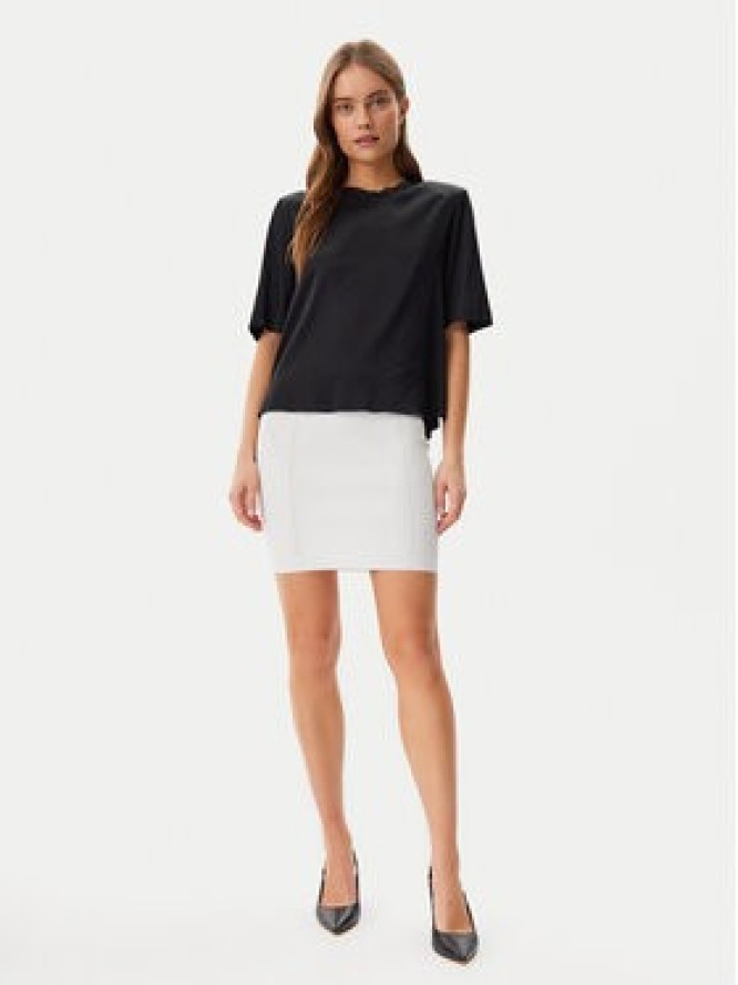 Guess Spódnica ołówkowa W5GD88Z3L10 Écru Slim Fit