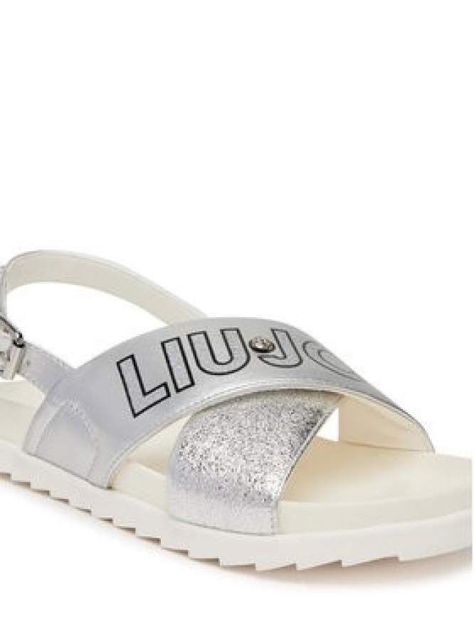 Liu Jo Sandały Nora 926 4A5313 EX298 Srebrny