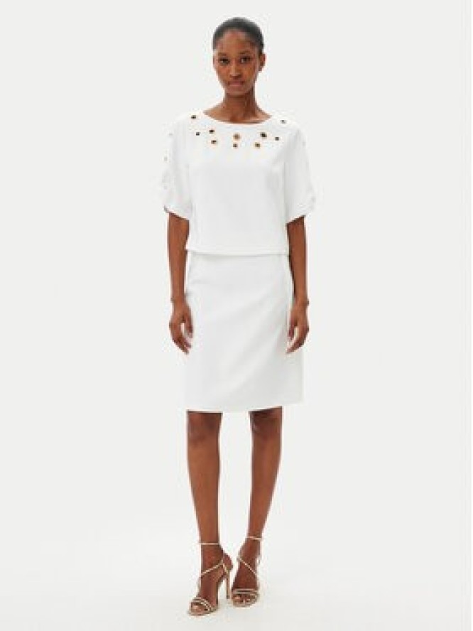 Artigli Spódnica mini ACGO000744 Biały Regular Fit