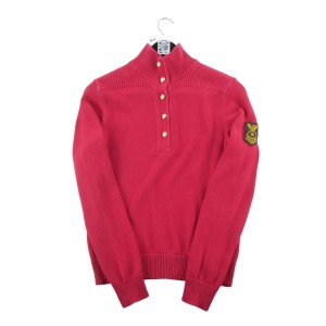 Czerwona damska sweter