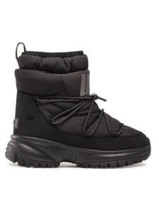 UGG Skórzane botki zimowe "Yose Puffer" w kolorze czarnym rozmiar: 40