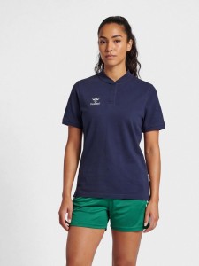 Damska koszulka polo Hummel Move Grid