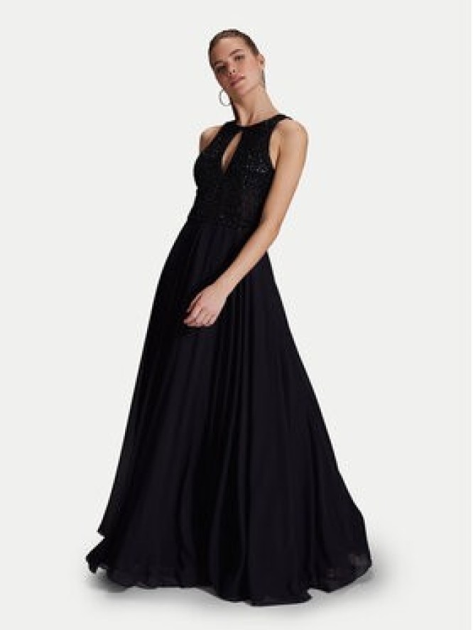 Hey Kyla Sukienka wieczorowa 5AI053HK Czarny Regular Fit