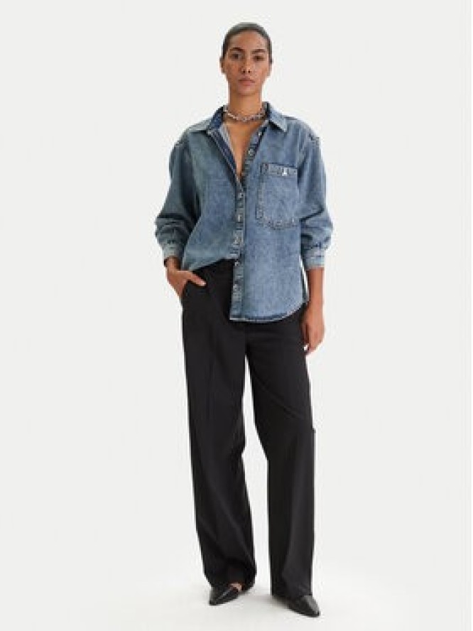 Patrizia Pepe Koszula jeansowa 8C0833/D108-CB05 Niebieski Regular Fit