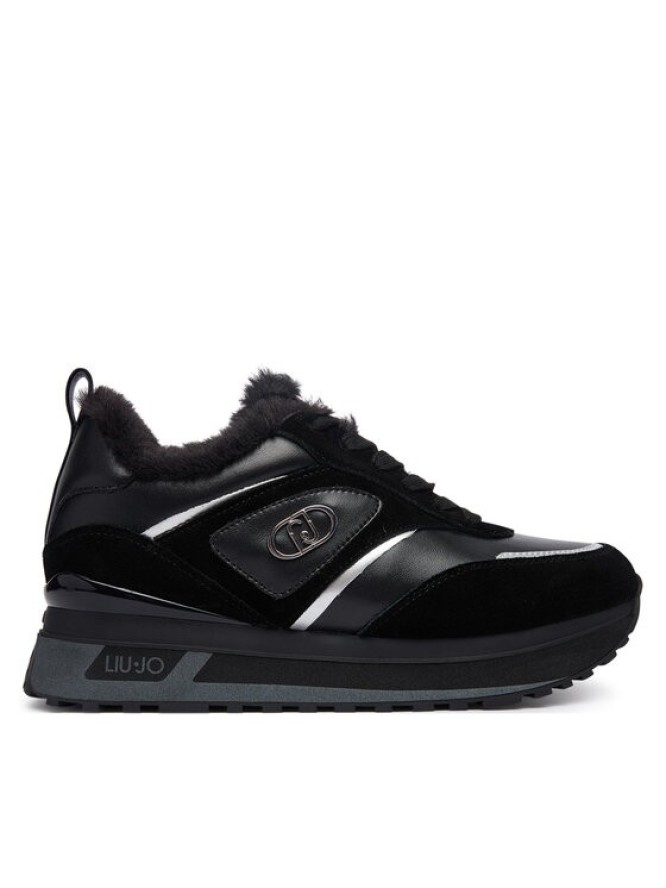 Liu Jo Sneakersy Maxi Wonder 97 BF6005 PX587 Czarny