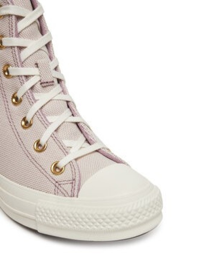 Converse Trampki Chuck Taylor All Star Wedge Platform Gold A12763C Różowy