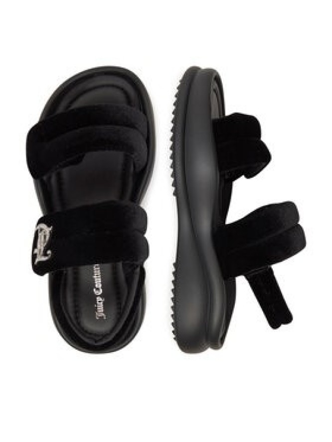 Juicy Couture Sandały WSS21514-01 Czarny