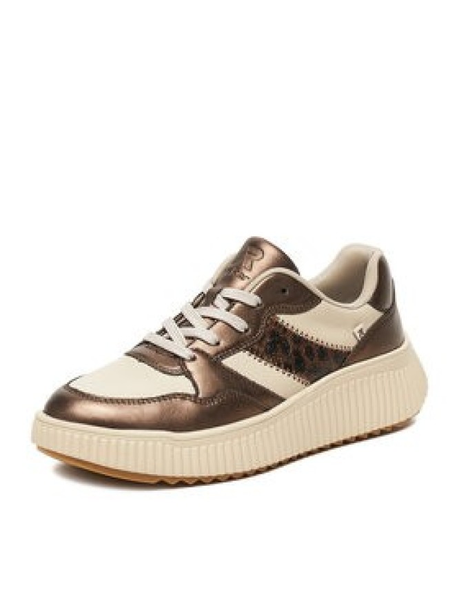 Rieker Sneakersy W1702-60 Beżowy