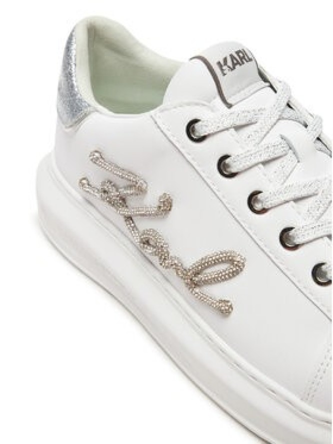 KARL LAGERFELD Sneakersy Kapri KL62511G Biały