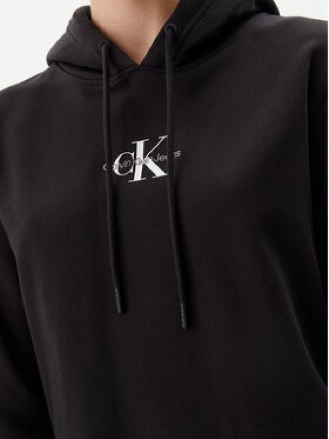 Calvin Klein Jeans Bluza Monologo J20J225358 Czarny Regular Fit