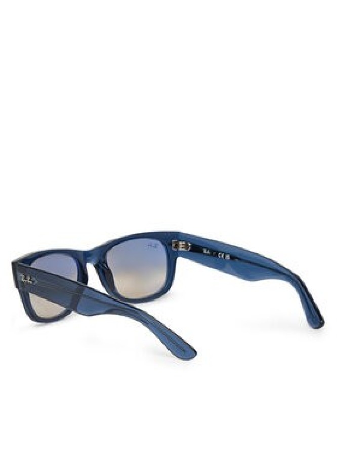 Ray-Ban Okulary przeciwsłoneczne Mega Wayfarer II 0RB0832S 684532 Granatowy