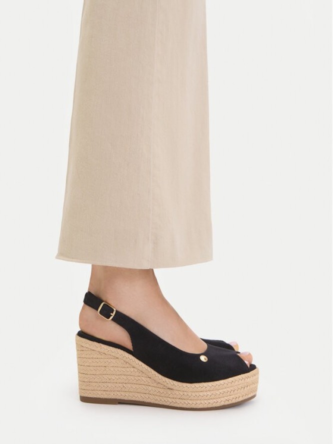 Beverly Hills Polo Club Espadryle EO-R26SS03466 Czarny