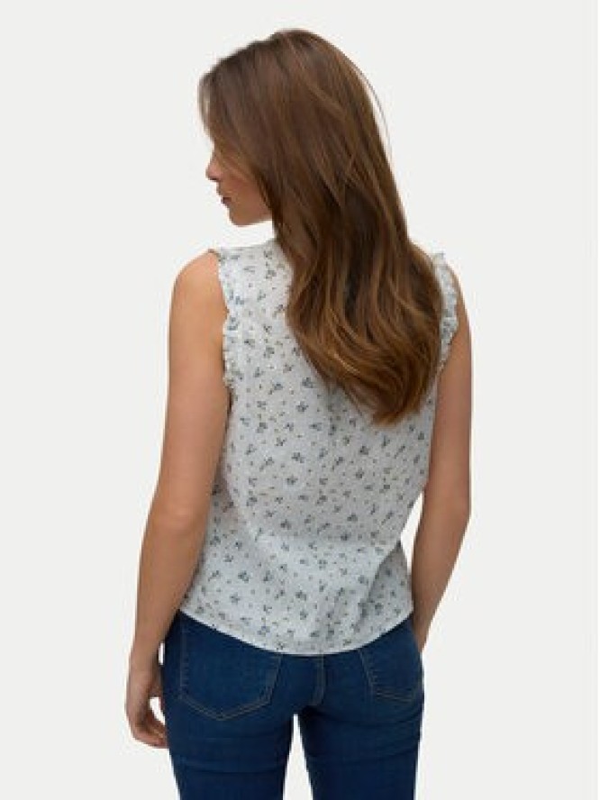 Vero Moda Top Trine 10342734 Biały Regular Fit
