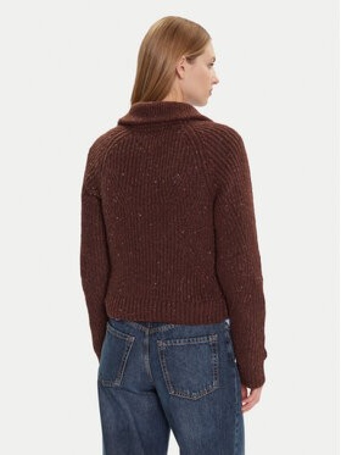 Tommy Jeans Sweter DW0DW21686 Brązowy Relaxed Fit