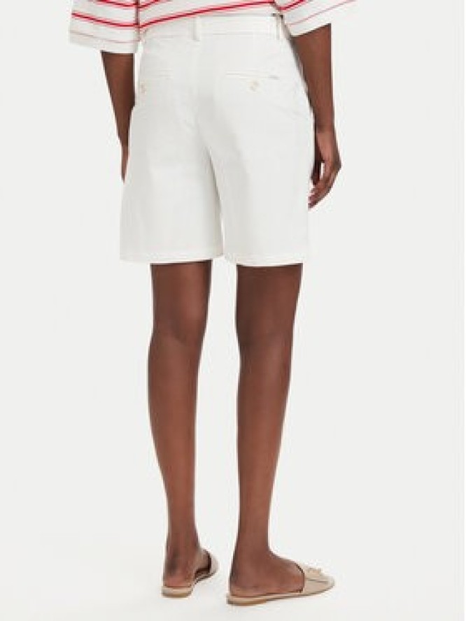 Gant Szorty materiałowe 4020130 Kremowy Regular Fit