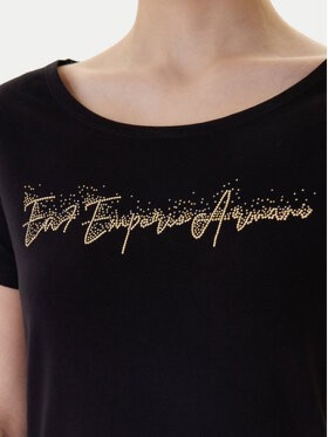 EA7 Emporio Armani T-Shirt 7W000978 AF10373 UC001 Czarny Slim Fit