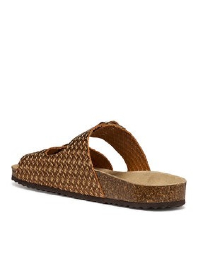 Geox Klapki D Brionia D35LSL 00047 C6008 Brązowy
