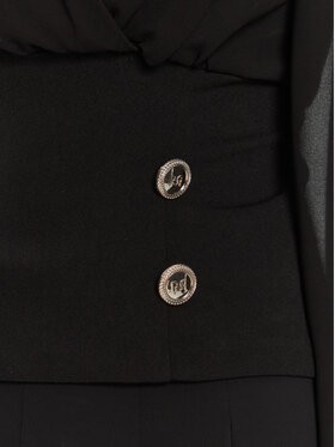 Rinascimento Bluzka CFC0126180003 Czarny Regular Fit