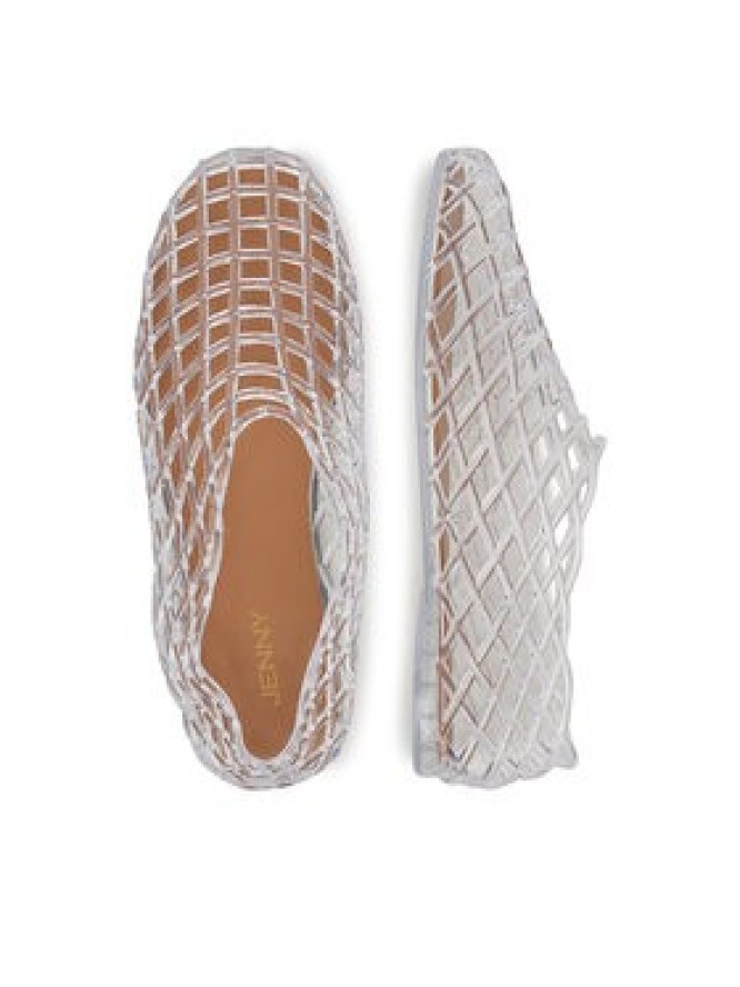 JENNY Baleriny CT0613-80 Przezroczysty