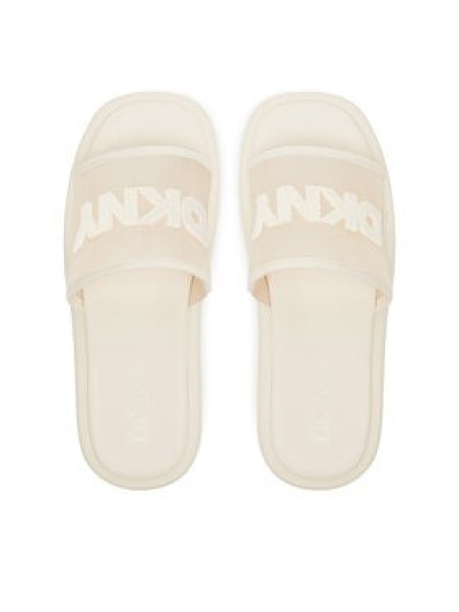 DKNY Klapki K2500541 Écru