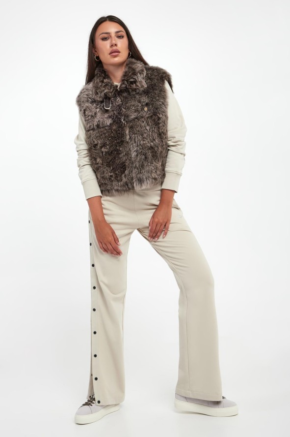 Kamizelka damska futrzana/kożuch AERONAUTICA MILITARE