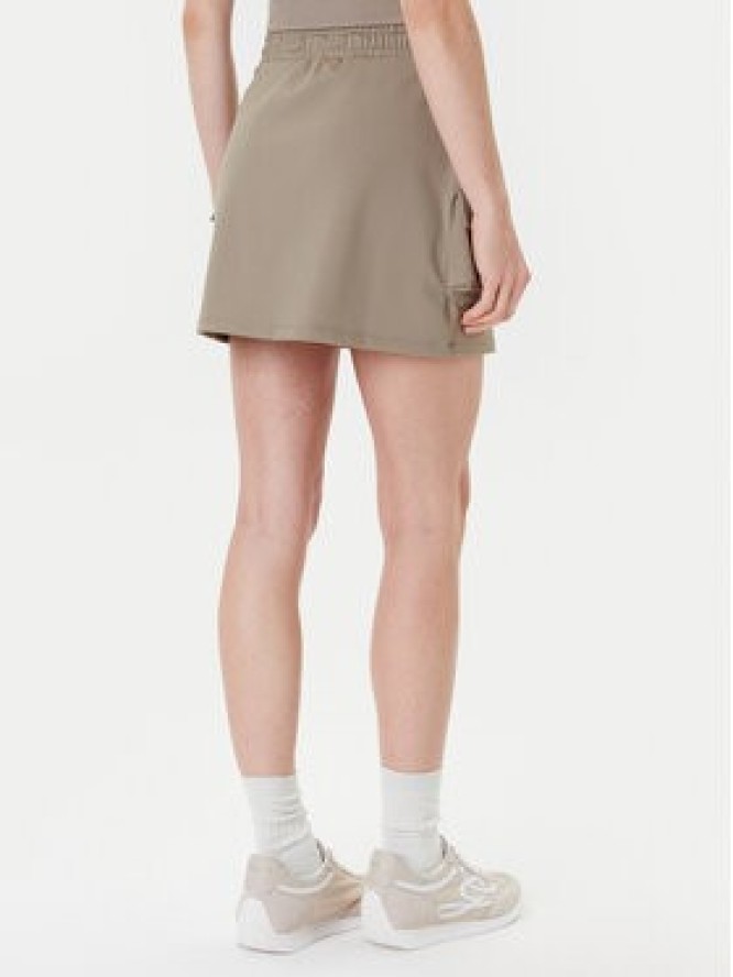 Guess Spódnica mini V5YD04 KCX42 Zielony Regular Fit