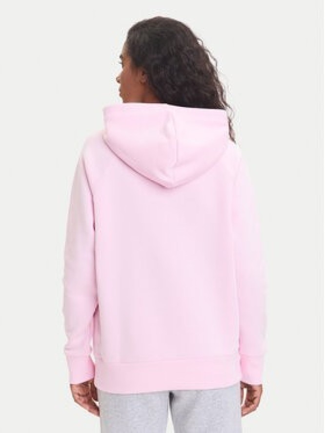 Under Armour Bluza Ua Rival Fleece Big Logo 1379501 Różowy Loose Fit