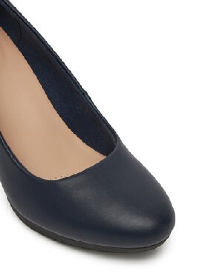 Clarks Czółenka Ambyr Joy 261626674 Granatowy